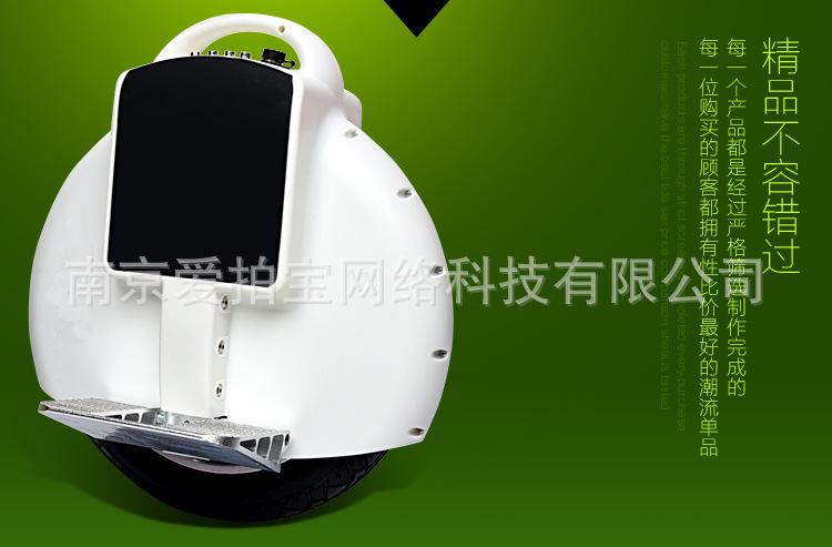 江苏南京厂家生产直销电动独轮车思维轮自平衡车赛格威ips代工贴牌oem
